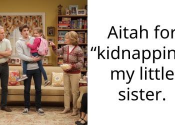 Aitah for “kidnapping” my little sister.
