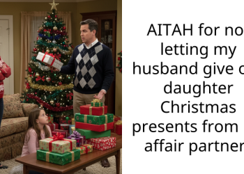 AITAH for not letting my husband give our daughter Christmas presents from his affair partner?