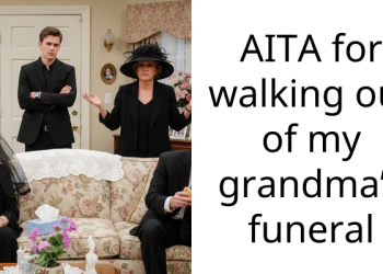 AITA for walking out of my grandma’s funeral