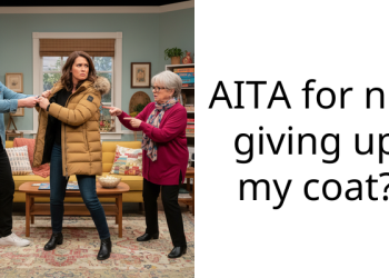 AITA for not giving up my coat?