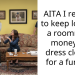 AITA I refused to keep loaning a roommate money for dress clothes for a funeral