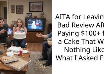 AITA for Leaving a Bad Review After Paying $100+ for a Cake That Was Nothing Like What I Asked For?