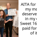 AITA for telling my mom I deserve a say in my own Sweet 16 after I paid for most of it?