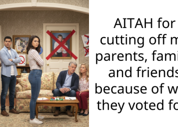 AITAH for cutting off my parents, family, and friends because of who they voted for?