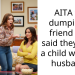 AITA for dumping a friend that said they want a child with my husband?