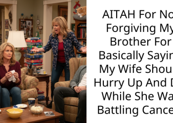 AITAH For Not Forgiving My Brother For Basically Saying My Wife Should Hurry Up And Die While She Was Battling Cancer?