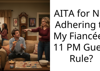 AITA for Not Adhering to My Fiancée’s 11 PM Guest Rule?