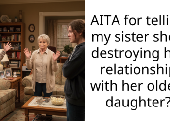 AITA for telling my sister she’s destroying her relationship with her oldest daughter?