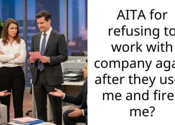 AITA for refusing to work with company again after they used me and fired me?