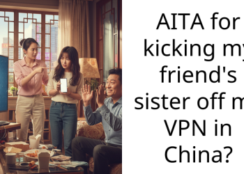 AITA for kicking my friend’s sister off my VPN in China?
