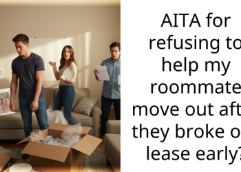 AITA for refusing to help my roommate move out after they broke our lease early?