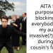 AITA for purposefully blocking out everybody from my aunts invasive(?) photos during my cousin’s funeral?