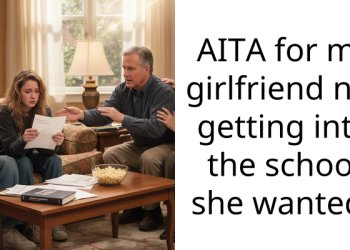 AITA for my girlfriend not getting into the school she wanted?