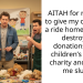 AITAH for refusing to give my coworker a ride home after he destroyed donations for a children’s cancer charity and called me slurs?
