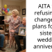 AITA for refusing to change my plans for my sister’s wedding anniversary