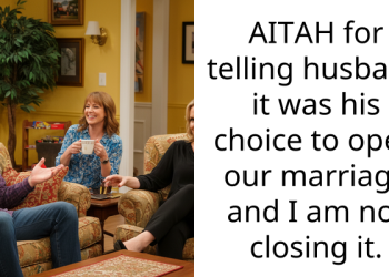 AITAH for telling husband it was his choice to open our marriage and I am not closing it.