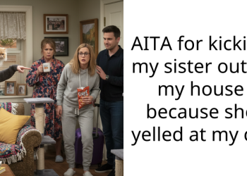 AITA for kicking my sister out of my house because she yelled at my cat