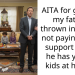 AITA for getting my father thrown in jail for not paying child support when he has young kids at home?