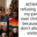 AITAH for refusing to visit my parents over christmas because they don’t allow gay visitors?
