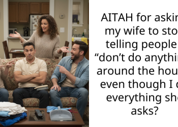 AITAH for asking my wife to stop telling people I “don’t do anything” around the house, even though I do everything she asks?