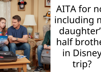 AITA for not including my daughter’s half brother in Disney trip?
