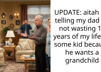UPDATE: aitah for telling my dad im not wasting 18 years of my life on some kid because he wants a grandchild