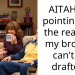 AITAH for pointing out the reasons my brother can’t be drafted?