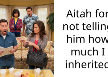 Aitah for not telling him how much I inherited