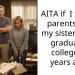 Redditor Debates Telling Parents the Truth About Sister’s College