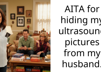 AITA for hiding my ultrasound pictures from my husband.
