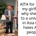 AITA for asking my girlfriend why she went to a university in Asia if she hates Asian people?