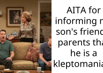 AITA for informing my son’s friend’s parents that he is a kleptomaniac?