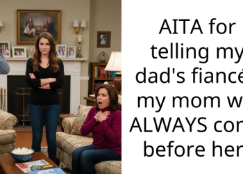 AITA for telling my dad’s fiancée my mom will ALWAYS come before her?