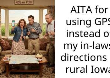 AITA for using GPS instead of my in-laws’ directions in rural Iowa