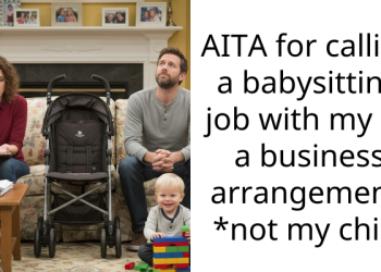 AITA for calling a babysitting job with my ex a business arrangement. *not my child