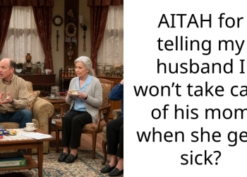 AITAH for telling my husband I won’t take care of his mom when she gets sick?