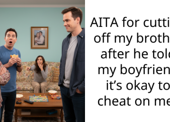 AITA for cutting off my brother after he told my boyfriend it’s okay to cheat on me?