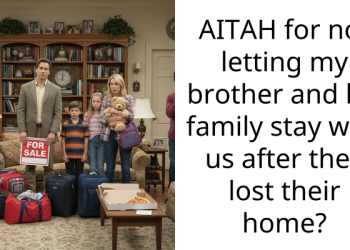 AITAH for not letting my brother and his family stay with us after they lost their home?