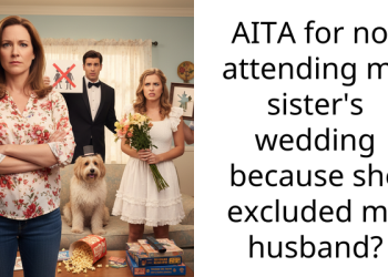 AITA for not attending my sister’s wedding because she excluded my husband?