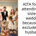 AITA for not attending my sister’s wedding because she excluded my husband?