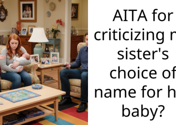 AITA for criticizing my sister’s choice of name for her baby?