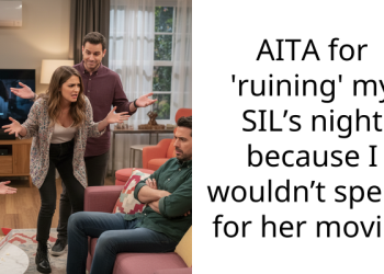 AITA for ‘ruining’ my SIL’s night because I wouldn’t sp*ed for her movie?