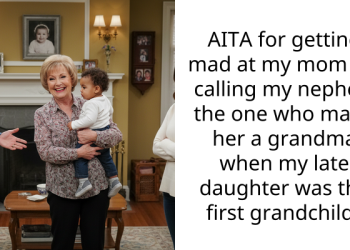 AITA for getting mad at my mom for calling my nephew the one who made her a grandma when my late daughter was the first grandchild?