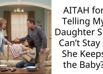 AITAH for Telling My Daughter She Can’t Stay If She Keeps the Baby?