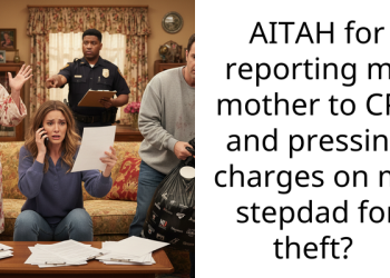 AITAH for reporting my mother to CPS and pressing charges on my stepdad for theft?