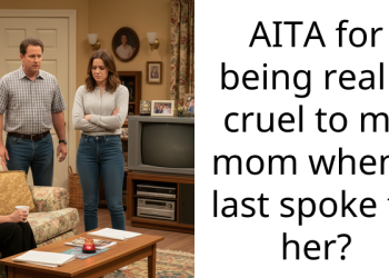 AITA for being really cruel to my mom when I last spoke to her?