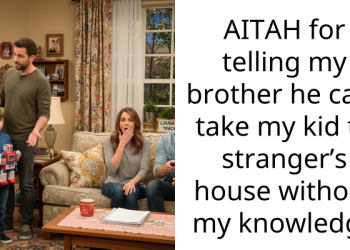 AITAH for telling my brother he cant take my kid to stranger’s house without my knowledge