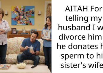 AITAH For telling my husband I will divorce him if he donates his s**rm to his sister’s wife?