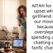 AITAH for getting upset when my girlfriend missed our movie date because she overslept after spending all night chatting with AI fanfic characters?
