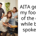 AITA getting my food out of the oven while being spoken to
